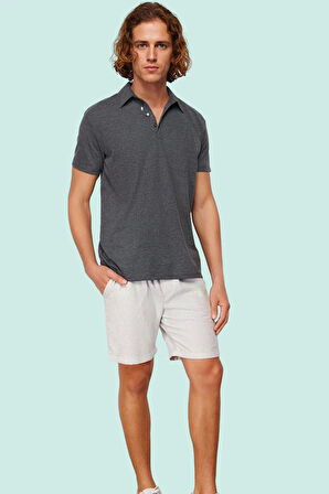 Erkek Normal Bel Boru Paça Şort Rahat ve Şık Yaz Kombinleri İçin Günlük Kullanım Hafta Sonu