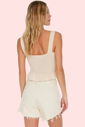 Kadın Yazlık Kısa Denim Şort Pamuk Renk Normal Bel Fashion Forward Stil Yaz Aylarının Vazgeçilmezi