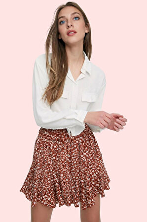 Kadın Aerobin Dokuma Gömlek; Cep Detaylı Boxy Kalıp Günlük Kullanım Yaz Aylarının Vazgeçilmezi