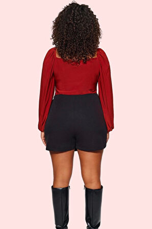 Kadın Şort Etek Feminen Straight Kalıp Dokuma Kumaş Rahat Günlük Yaz Aylarının Vazgeçilmezi