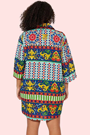 Kadın Çok Regular Plaj Gömleği Pamuk Yazlık Rahat Kesim Günlük Kullanım Yaz Aylarının Vazgeçilmezi