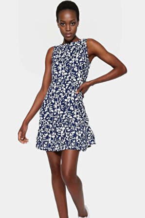 Şık ve Rahat Yazlık Mini Elbise 95% Polyester 5% Elastan Kumaş Kaliteli İşçilik Premium Kalite