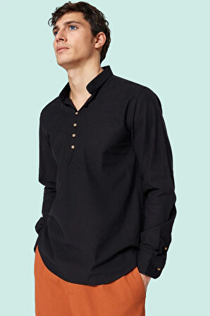 Erkek Yazlık Pamuklu Gömlek Rahat Şık Günlük Kombinler İçin Hafta Sonu Yaz Aylarının Vazgeçilmezi