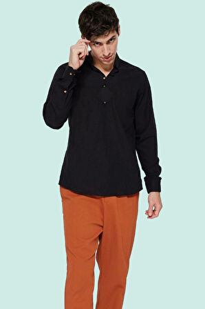 Erkek Yazlık Pamuklu Gömlek Rahat Şık Günlük Kombinler İçin Hafta Sonu Yaz Aylarının Vazgeçilmezi