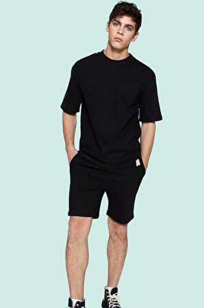 Erkek Modern Jogger Şort Pamuk Nefes Alabilir Günlük Spor Hafta Sonu Yaz Aylarının Vazgeçilmezi