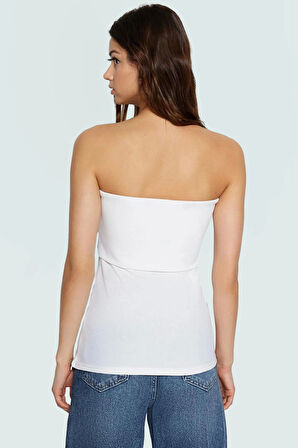 Regular Kalıp Kolsuz Krep Örme Bluz Premium Kalite Mükemmel Uyum Uzun Ömürlü