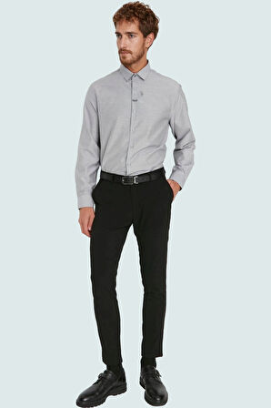 Erkek Regular Chino Pantolon Renk Slim Fit İtalyan Kesim Boru Paça İş Ve Günlük Hafta Sonu