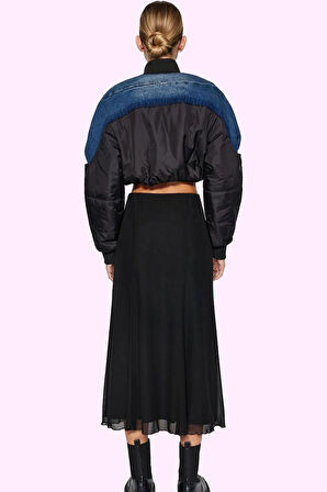 Kadın Kemerli Astarlı Örme Etek Renk Casual Stil Midi Boy Günlük Kullanım Kaliteli Malzeme