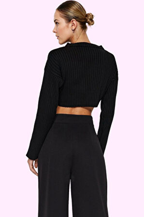 Kadın Örme Kumaş Geniş Paça Pantolon Yüksek Bel Tasarım Günlük Kullanım Yaz Aylarının Vazgeçilmezi