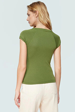 Ay Kol Bluz Vücuda Oturan Viskoz Ribana Kumaş Kaliteli İşçilik Premium Kalite