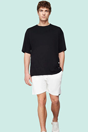 Erkek Yazlık Kısa Şort Pamuk Regular Fit Dokulu Rahat Günlük Kullanım Yaz Aylarının Vazgeçilmezi