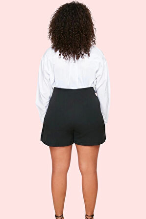 Kadın Dokuma Şort Etek Geniş Paça Kısa Boy Polyester Finike Günlük Kullanım Modern Tasarım