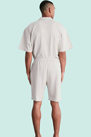 Erkek Pamuklu Şort; Normal Bel Slim Fit Kısa Boy Spor Aktiviteler İçin Yaz Aylarının Vazgeçilmezi