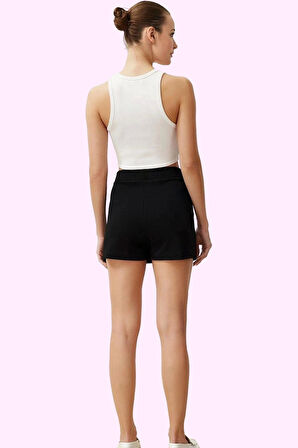 Kadın Yırtmaçlı Mini Şort Etek Casual A line Polyester Günlük Kullanım Yaz Aylarının Vazgeçilmezi