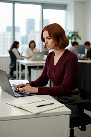 Kadın Antrasit Crop Boy Fitted Kruvaze Triko Kazak Günlük Şıklık ve Konforu Kış Sezonuna Taşır