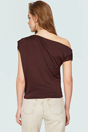 Regular Kalıp Polyester Bluz Yazlık Şıklık Seçkin Malzeme