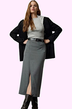 Kadın Günlük Maxi Etek Kışlık Şıklık ve Konfor Bir Arada Hafta Sonu Yaz Aylarının Vazgeçilmezi