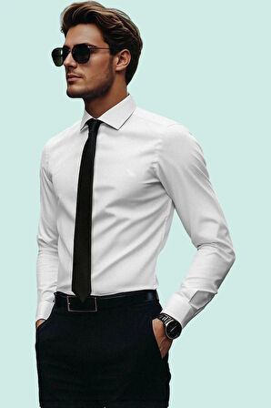 Erkek Smart Oxford Gömlek Regular Fit Kolay Ütü Tüm Sezonlar Günlük Kullanım Modern Tasarım