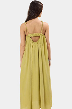 Polyester Maxi Elbise Cool & Comfort Giy Çık Koleksiyon Yazlık Şık Görünüm Günlük Kullanım İçin