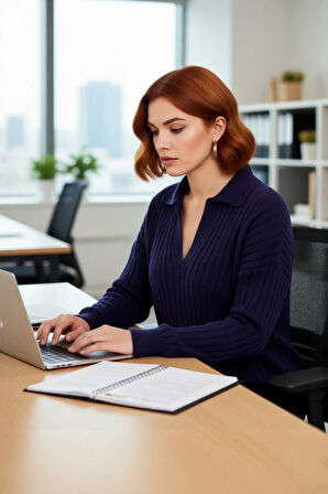 Kadın Oversize Kesim Fitilli Polo Yaka Triko Kazak Kış Sezonu İçin Yeni Favoriniz Olacak Kaliteli