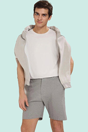 Erkek Günlük Spor Şort Renk Nefes Alan Dokulu Kumaş Rahat Kalıp Yaz Aylarının Vazgeçilmezi