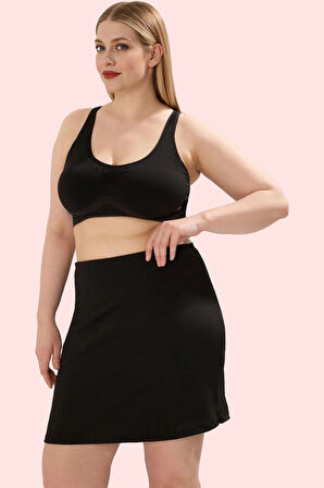 Kadın Regular Boy Şort Etek Örme Kumaş Geniş Paça Spor ve Günlük Kullanım Kaliteli Malzeme