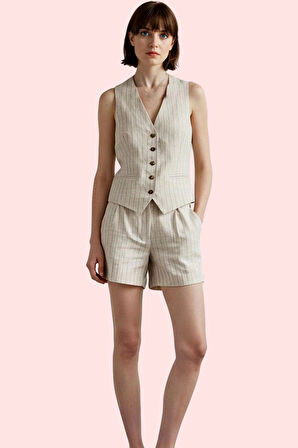 Kadın Kısa Boy Geniş Paça Şort Lastikli Bel Rahat Yazlık Kombinler Yaz Aylarının Vazgeçilmezi