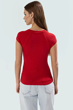 Ay Kol Bluz Vücuda Oturan Viskoz Ribana Kumaş Kaliteli İşçilik Premium Kalite