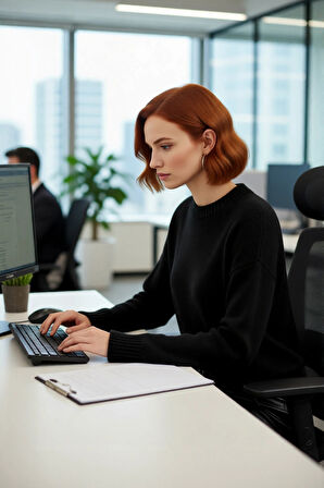 Kadın Düşük Kol Oversize Triko Kazak Bisiklet Yaka Yumuşak Dokulu Basic Kış Kombinleri İçin İdeal