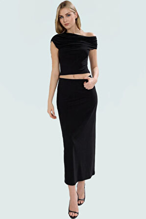 Vücuda Oturan Çok Ekose Örme Takım Elbise Şık ve Rahat Yaz Kombininiz Zarifane Tasarım