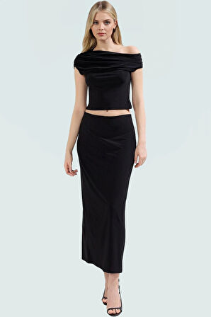 Vücuda Oturan Çok Ekose Örme Takım Elbise Şık ve Rahat Yaz Kombininiz Zarifane Tasarım