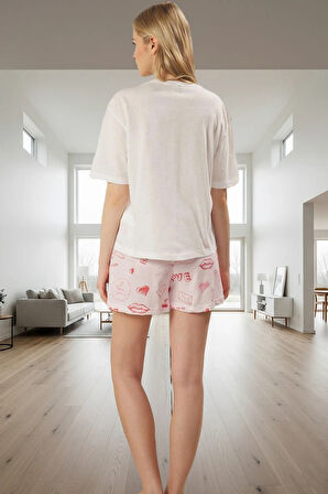 Örme Pijama Takımı Regular Kalıp Nefes Alan Pamuklu Yazlık Şortlu Premium Kalite Profesyonel Görünüm