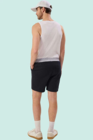 Erkek Modern Straight Kesim Pike Şort Günlük Spor Yaz Kombinleri İçin Stilin Buluştuğu Yer