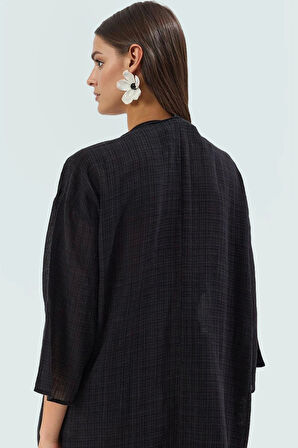 Yazlık Bluz Şort Takım Nefes Alan Viskoz Pamuk Kumaş V Yaka Truvakar Kol Zarifane Tasarım