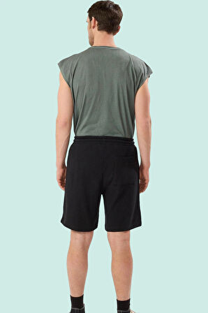 Erkek Kısa Boy Şort Örme Kumaş Nefes Alabilir Günlük Hafta Sonu Yaz Aylarının Vazgeçilmezi