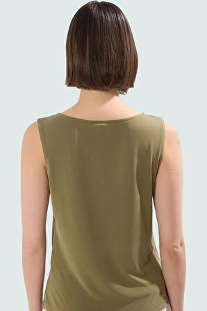 71% Modal 29% Polyester Bluz Büzgü Detaylı Asimetrik Yaka Regular Premium Kalite