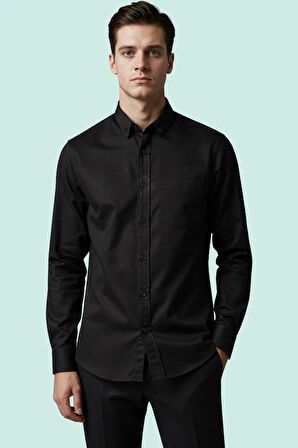 Erkek Klasik Oxford Gömlek Pamuk Regular Fit Kolay Ütü İş Ve Günlük Yaz Aylarının Vazgeçilmezi