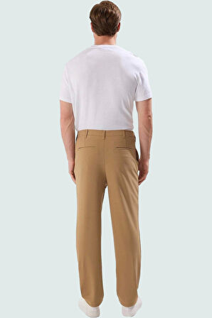 Erkek Modern Pantolon Geniş Paça Rahat Kalıp Sürdürülebilir Üretim Yaz Aylarının Vazgeçilmezi