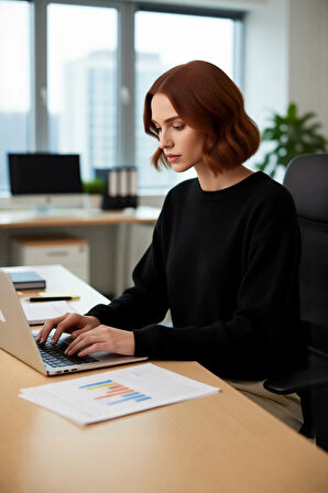 Kadın Oversize Rahat Kesim Düşük Kol Basic Triko Kazak Kış Günleri İçin Konforlu Bir Seçim