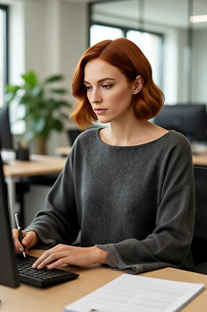 Modern Kadın Regular Kalıp Triko Kazak Kayık Yaka Uzun Düşük Kol Dantel Detaylı Günlük Şıklık