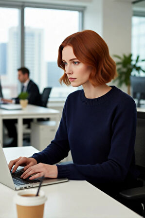 Kadın Regular Boy Orta Kalınlıkta Rahat Oversize Triko Kazak Şık Yan Düğme Detaylarıyla Öne Çıkıyor