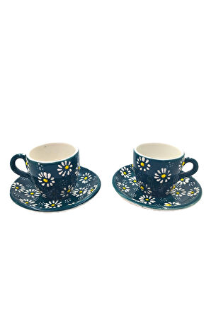 EL YAPIMI DESENLİ 2'Lİ FİNCAN TAKIMI