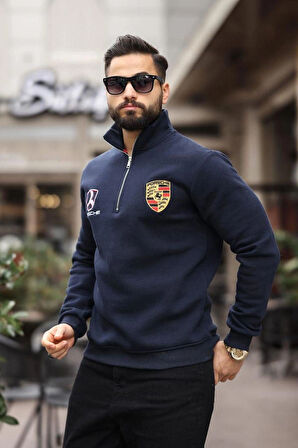 Yarım Fermuar Sweatshirt