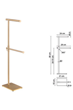 FONTANA KAGIT HAVLULUK (ALTIN)