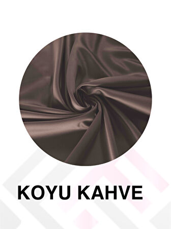 Koyu Kahverengi Blackout Karartma Perde Midnight Series
