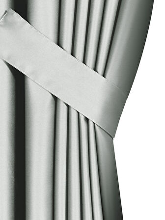 Super Blackout Serisi Taş Rengi Işık Geçirmez Ekstraforlu Fon Perde