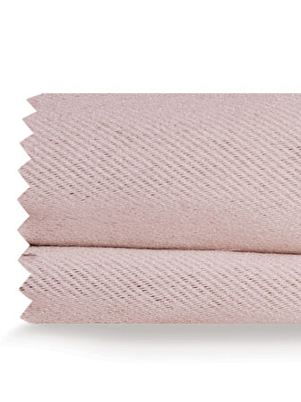 Yüksek Kalite Pudra Pembe Karartma Blackout Fon Perde Ekstrafor Büzgülü Tek Kanat