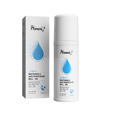 Limpio Beyazlatıcı & Terleme Önleyici Roll On 75ml