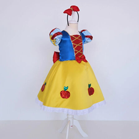 Pamuk Prenses Kostümü – Masal Prensesi Kız Çocuk Elbisesi