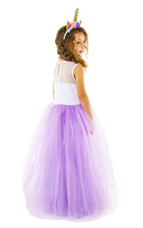 Ünicorn Kostüm Ünicorn Çocuk Elbisesi